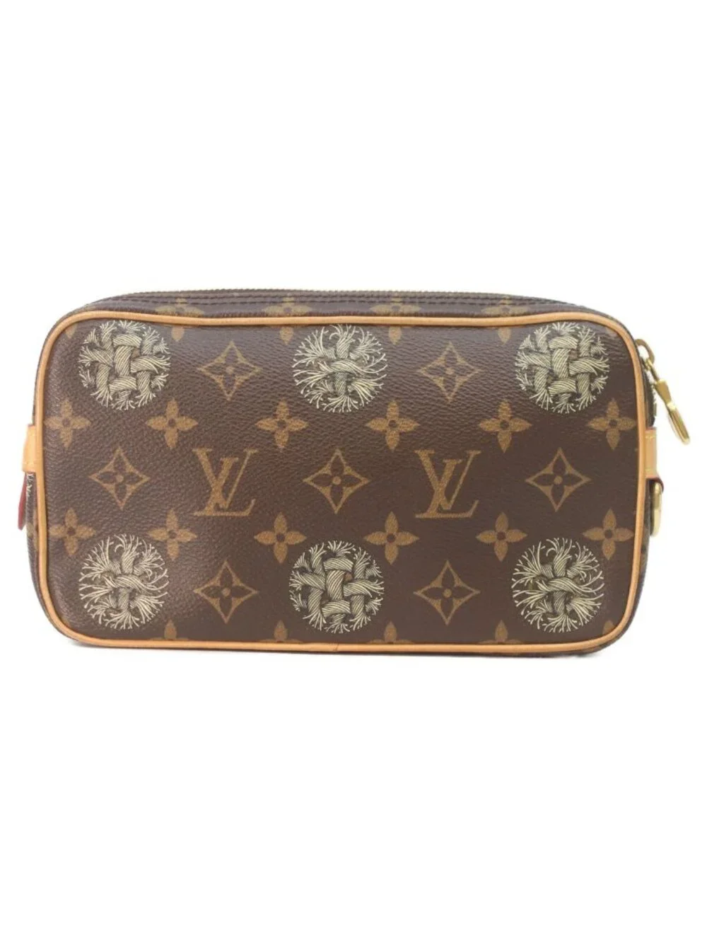Louis Vuitton Christopher Nemes Monogram Pochette Volca Pouch
